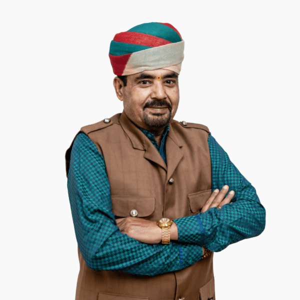 Picture of Kishan Lal Sharma, founder of Writewell International
