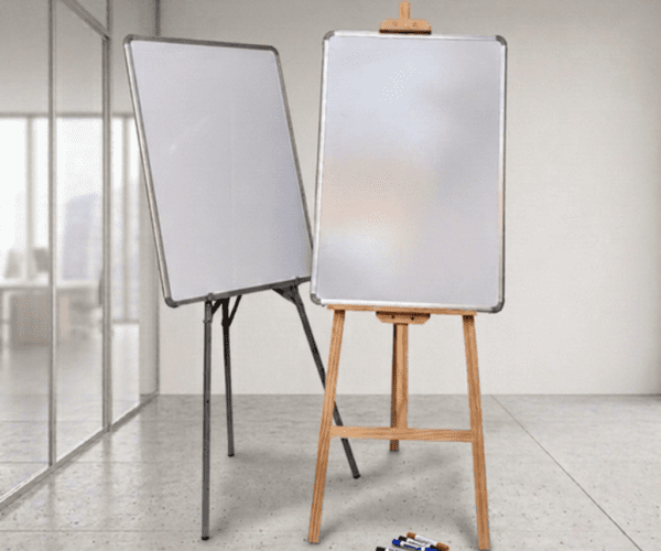 easel whiteboard teaching board with stand