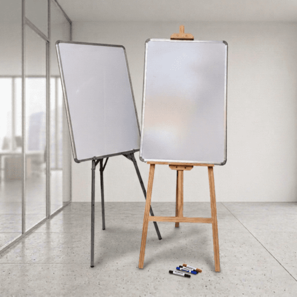 easel whiteboard teaching board with stand
