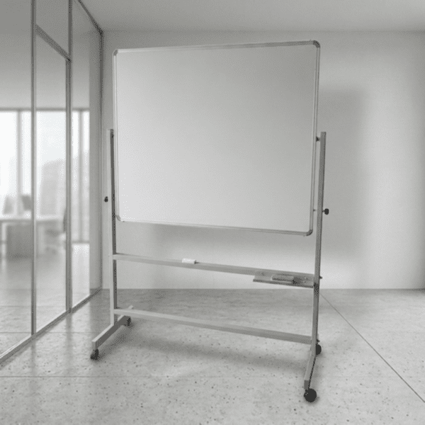 double sided whiteboard with stand