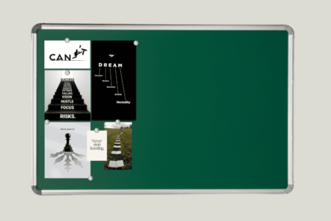 Magnetic Green Chalkboard